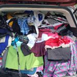 Car Filled with Donations
