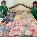 Baby Hats and Blankets for Military Families