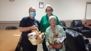 Delivering Basket to Hillsborough County Fire Rescue Station