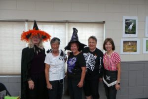 Members Dressed for Halloween