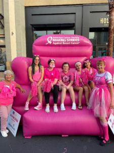 Little Women at Strides Against Breast Cancer