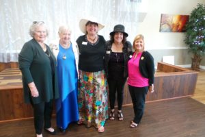 GFWC District and State Guests at Tea