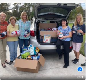 Members Delivering Snuggle Bunnies