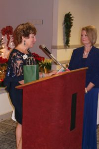 Laura Connelly Installs Elayne Bassinger as Club President