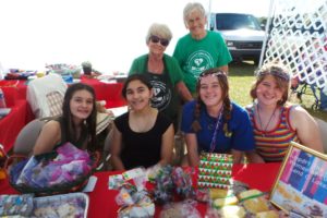 Little Women Selling Baked Goods