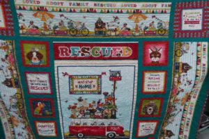 Quilt Given to Humane Society for Fundraiser