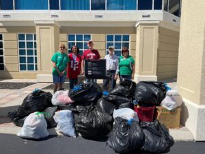 Club Sends Donated Items to South Florida