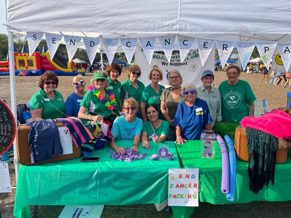 Club Member Tent at Relay for Life