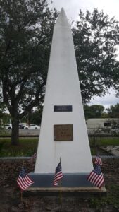 Flags Placed at Veteran's Memorial in Lutz