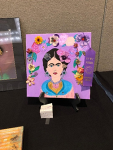 Mixed Media/Collage of Frida Khalo