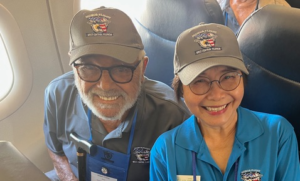 Club Member on Honor Flight