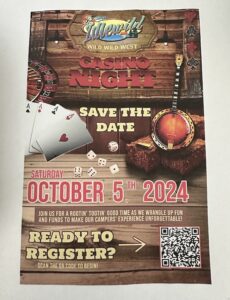 Third Annual Casino Night to Support Camp Idlewild @ Camp Idlewild