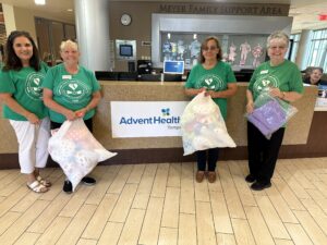 Members Delivering Comfort Aids to AdventHealth