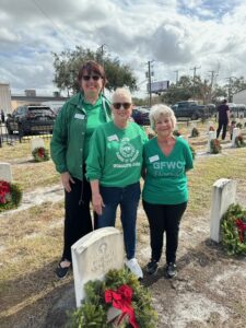 Club Participates in Wreaths Across America