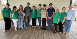 Women's Club Members with Scholarship Winners