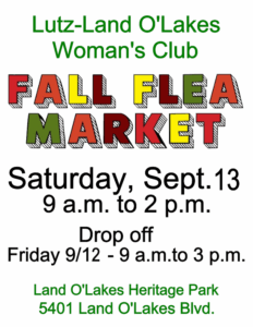 Flea Market Announcement