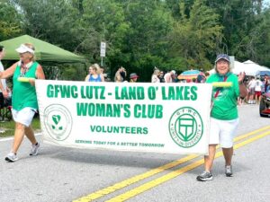 Start of the Ladies Club Section of the Parade