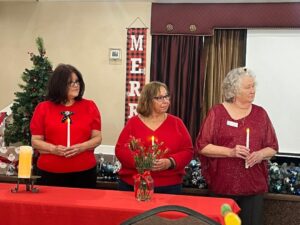 New Members Inducted at Xmas Luncheon
