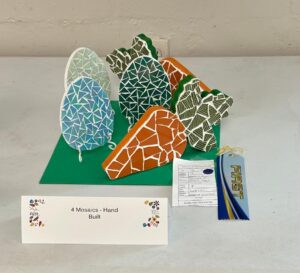 Carrots and Easter Egg Mosaics