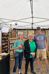 2nd Place Crafts: Sharon & Don Brown for their figures