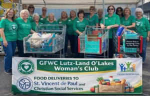 Club Donates Food to Local Pantries