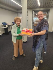 Woman's Club Showing Love for the Land O Lakes Library