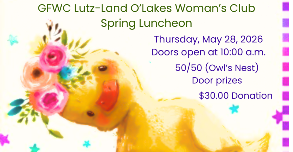 Announcing Club's Spring Luncheon