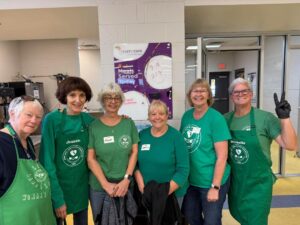 Members Serving Meals at Trinity Cafe