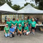 Club Members Helped Sort Food at the Annual Stamp Out Hunger Food Drive